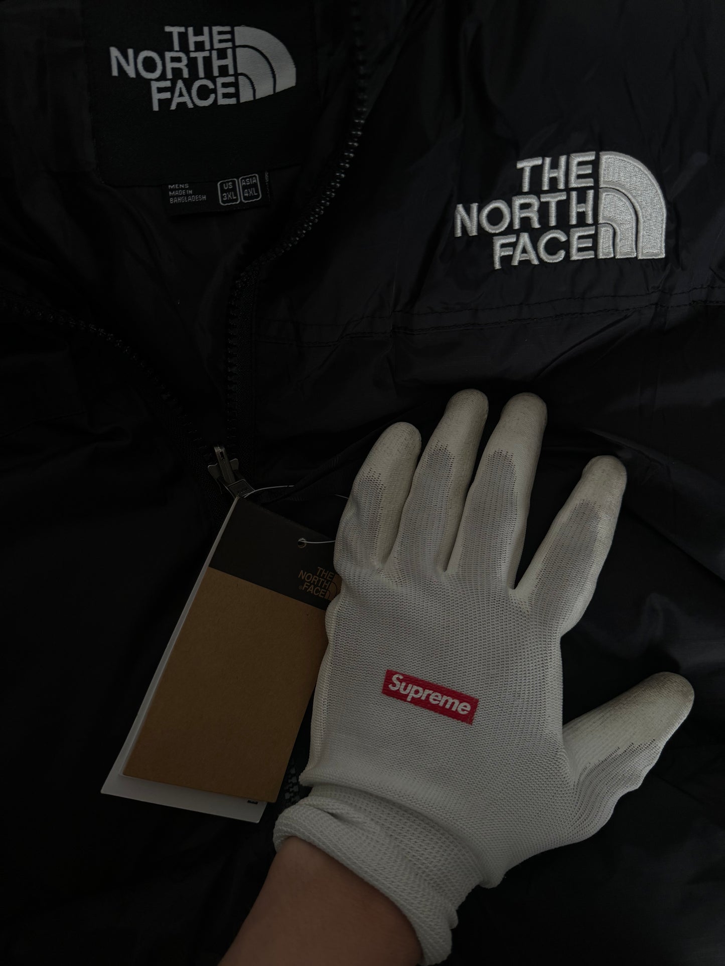 PUFFER JACKET TNF 700 NEGRA