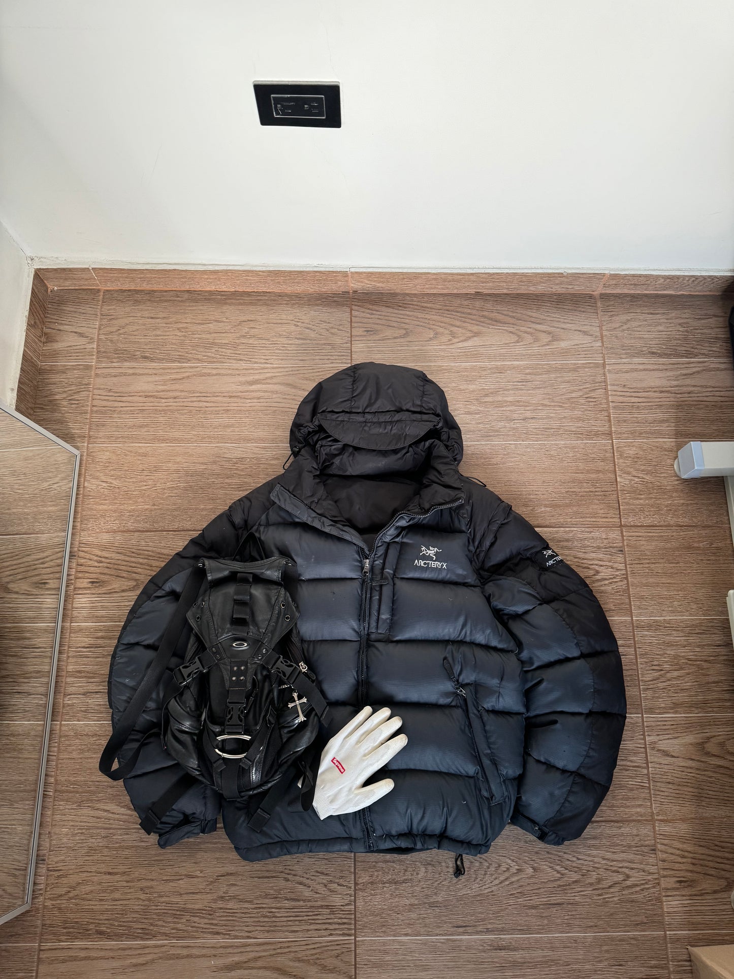 ARCTERYX PUFFER JACKET BLK OG