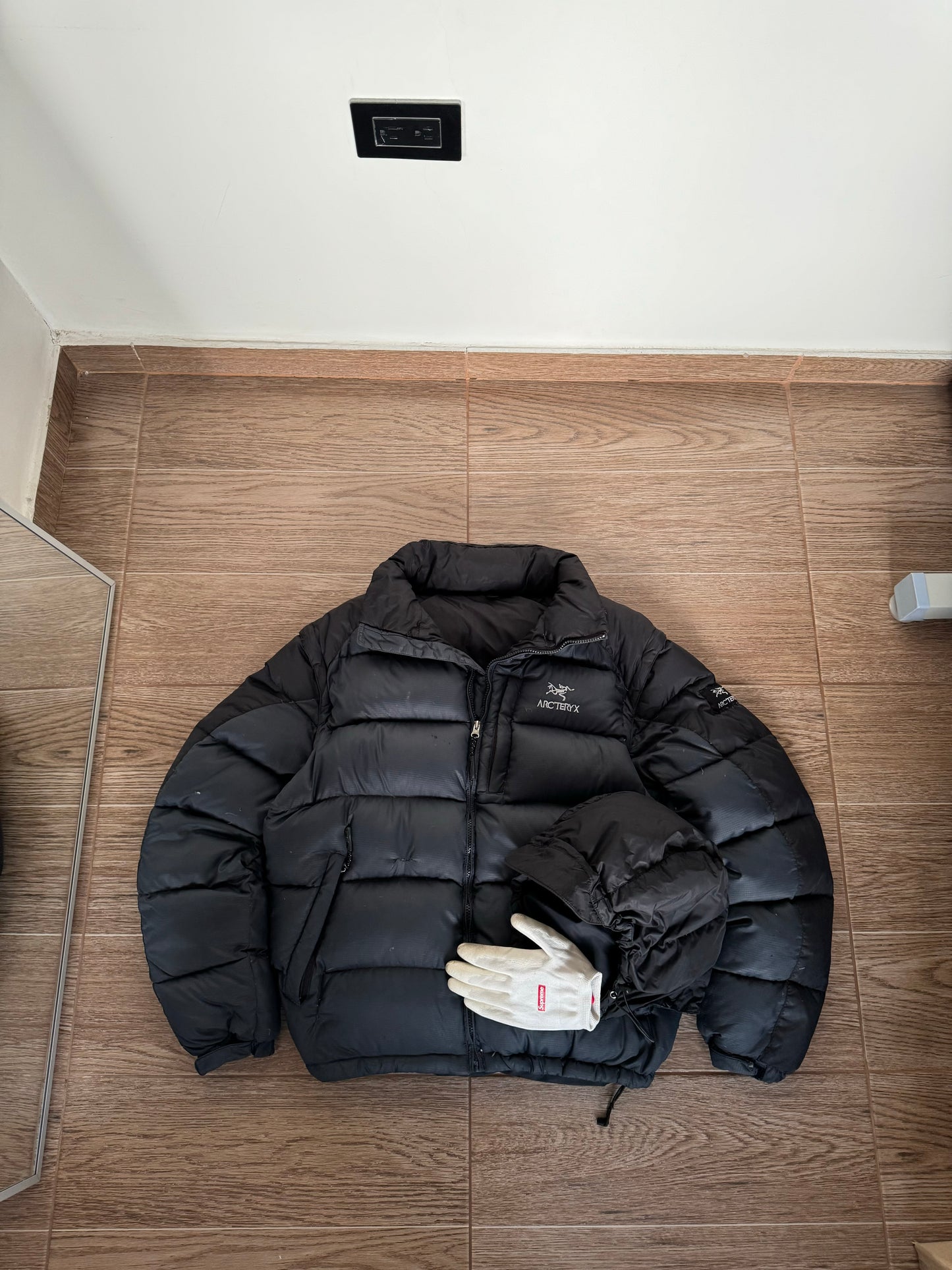 ARCTERYX PUFFER JACKET BLK OG