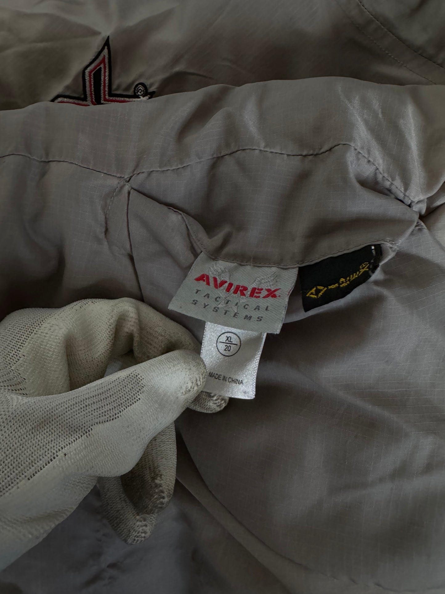 AVIREX PUFFER JACKET DOBLE FAZ DE AVIACIÓN