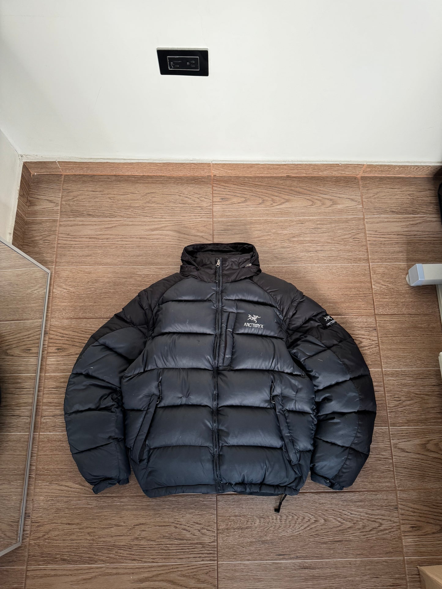 ARCTERYX PUFFER JACKET BLK OG