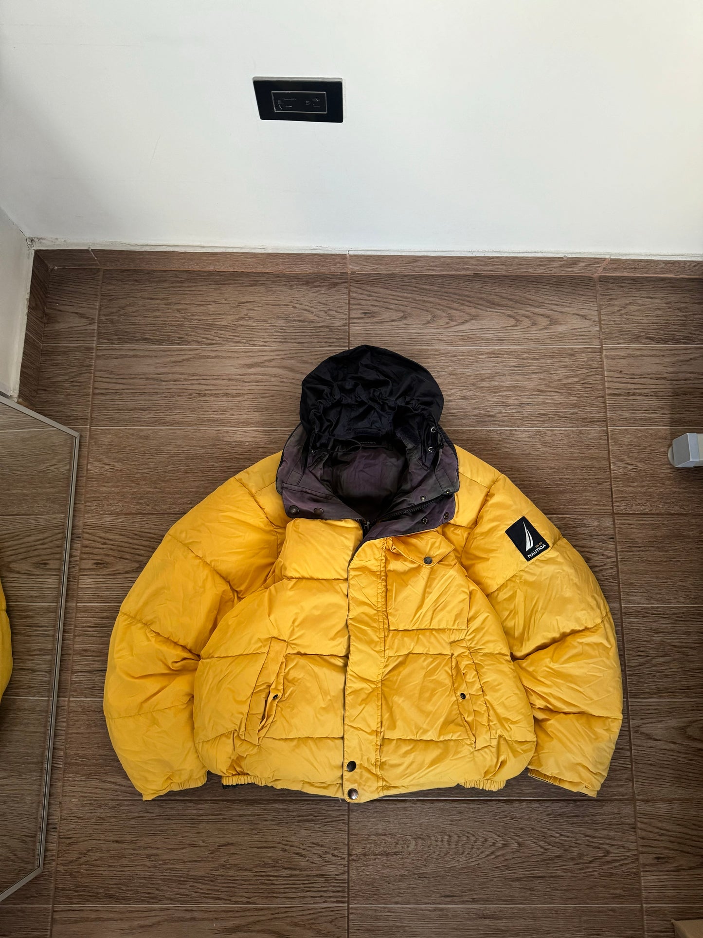 NÁUTICA NS-83 DOBLE FAZ 80’S PUFFER JACKET DE COLECCIÓN