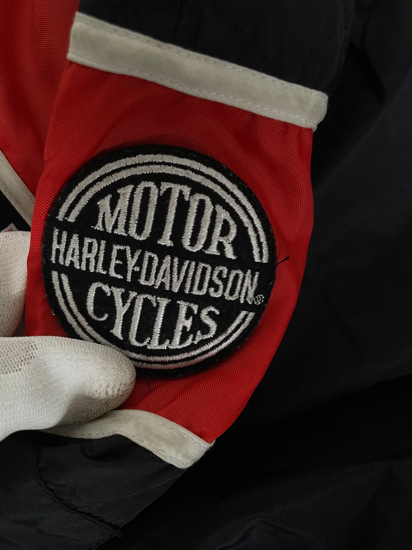 Bomber jacket Harley Davidson racing competition pieza original