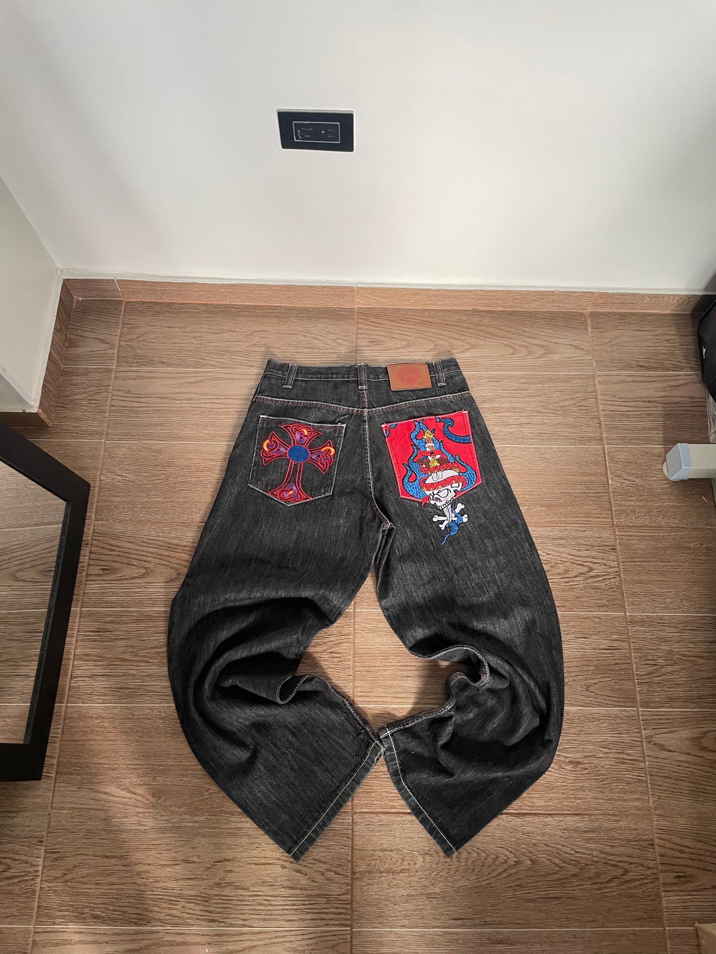 ED HARDY BAGGY JEANS 2008 PIEZA OG