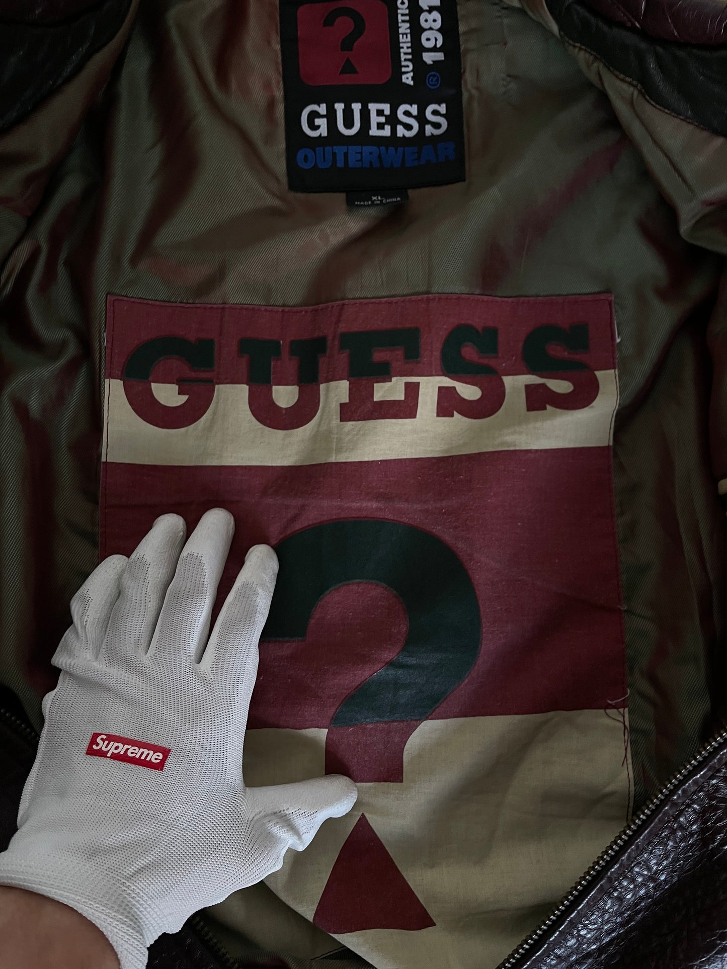 GUESS USA BOMBER JACKET 1981